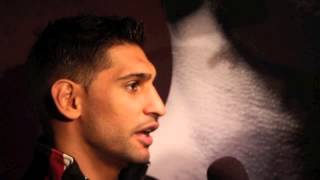 AMIR KHAN - ' NO ONE IS TALKING ABOUT BRADLEY'S FIGHT IN VEGAS, THEY ARE TALKING ABOUT MINE'