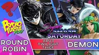 Super Smash Saturday #41 - Demon vs APU | TwilightThief / Round Robin