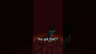 I Sent A Noob To The Nether In Minecraft