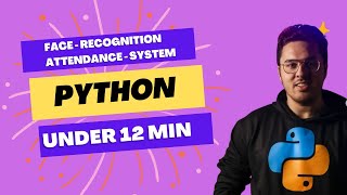 Face recognition Attendance system | Source Code | Explanation | English | Python Program | #money