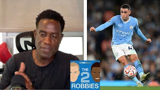 Phil Foden 'the best pocket player in the Premier League' | The 2 Robbies Podcast | NBC Sports
