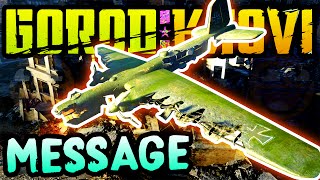 MYSTERY MESSAGE FROM MOB OF THE DEAD CREW! Gorod Krovi Easter Egg Explained: BO3 Zombies Plane