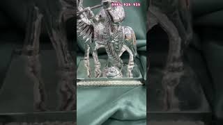 #silveridol #silver #krishna #cowcalf #temple #giftideas#reels #youtubeshorts #videos#silver#items##