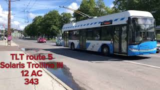 Tallinna trollibussid mai kuni september 2024 | Tallinn trolleybuses of May to September 2024.