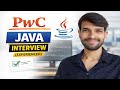 12 Core Java Interview Questions Asked at PwC Experienced Candidates | Java Developers