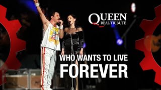 QUEEN REAL TRIBUTE SYMPHONY - Who wants to live forever - LIVE