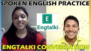 Engtalki Conversation with Indian Tutor||#bhoomikamam||English Speaking Practice#Clapingo#engtalki