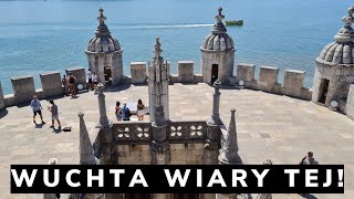 Portugalia - odcinek 7 - Skąd tu tyle ludzi? Wieża Torre de Belém, skarbiec i plaża w Cascais.