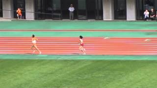 １４年６月１日熊本県高校総　女子８００m　準決勝３組