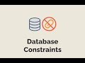 Episode #519 - Database Constraints | Preview
