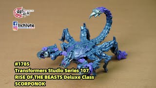 胡服騎射的變形金剛分享時間 1785集 SS107 薩克巨人 蠍子 Transformers SS107 RISE OF THE BEASTS Deluxe Class SCORPONOK