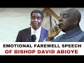 BISHOP DAVID ABIOYE'S EMOTIONAL FAREWELL AT VALEDICTORY SERVICE