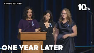 Family members remember loved ones a year after the fatal air collision in Washington D.C.