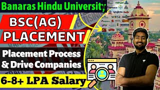 BSC Agriculture Placement | BHU BSC AG 8 लाख की Placement | BSc(Ag) Placement Process |BHU Placement