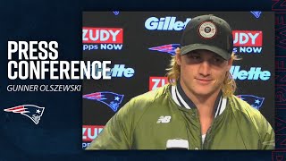 Gunner Olszewski Talks Red Sox Support: I'm a Boston Guy | Press Conference