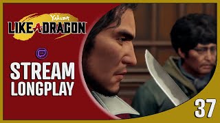 Yakuza's Honor | 37 | Yakuza Like A Dragon Live Stream Longplay