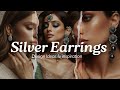 Sparkling Silver Stud Earring Design & Inspiration for Jewelry Designers Ideas for Elegant Jewellery