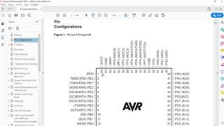 마이크로컨트롤러기초 - ATmega128 datasheet와 포트(Port) 제어방법