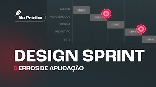 5 Erros da aplicação do Design Sprint - Na Prática!