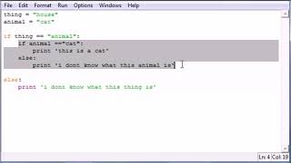 Python Programming Tutorial 22 Nesting Statements