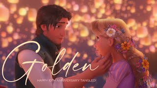 Golden - Rapunzel x Eugene [Tangled 10th Anniversary]