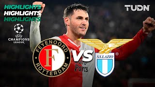 Feyenoord vs Lazio - HIGHLIGHTS | UEFA Champions League 2023/24 | TUDN