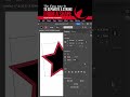 How to Easily Separate Fill & Stroke in Adobe Illustrator #shorts #illustrator