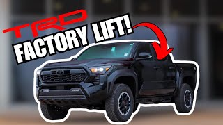 Lifted 2025 Tacoma From the Factory! - 2.5” TRD Suspension Lift!