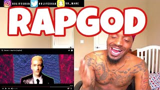 How can you even think of these barz! | Eminem - Rap God | REACTION