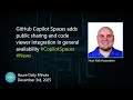GitHub Copilot Spaces adds public sharing and code... - Azure Daily Minute Podcast - 03-DEC-2025