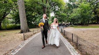 Intimate Central Park Elopement at Wagner Cove | New York Wedding Films