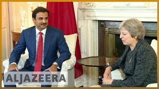 🇶🇦 🇬🇧 Qatar's emir in London for talks with British prime minister | Al Jazeera English