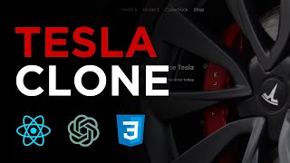 Build An Amazing Tesla Clone! (React JS, ChatGPT, React Router, & More)