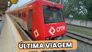 TREM QUE MARCOU ÉPOCA FAZ ÚLTIMA VIAGEM NA CPTM