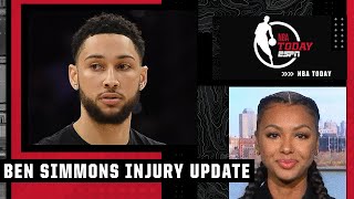 'He cannot yet RUN or SPRINT': Malika Andrews on Ben Simmons ticking timetable | NBA Today