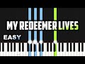 Nicole C. Mullen - My Redeemer Lives | EASY PIANO TUTORIAL BY Extreme Midi