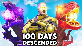 I Spent 100 Days in Ark Descended