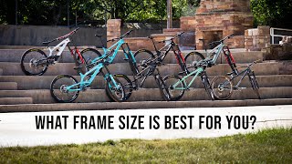 What size MTB frame is best? - I rode all of these bikes to find out