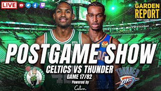 LIVE Garden Report: Celtics vs Thunder Postgame Show | Powered by Calm