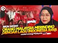 🇮🇩 Orang Malaysia Merinding Nangis Dengar Indonesia Raya 3 Stanza | 🇲🇾 Reaction