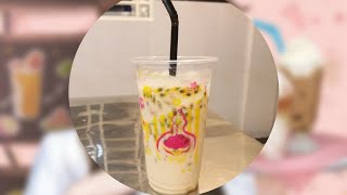 របៀបធ្វើ ផាសិនទឹកដោះគោឆៅ/ Passion Fruit With Milk(Passion Milk)