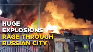 Ukraine War Live: Large Fire Engulfs Russian Warehouse In Novosibirsk, Multiple Blasts Reported