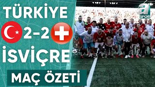 Türkiye 2-2 İsviçre MAÇ ÖZETİ (Replay 2008 Yardım Maçı) / 09.09.2023