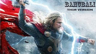 Baahubali Trailer - Thor Mash Up Mix  | S S Rajamouli | New Trailer | Remix Version by Ashan SK