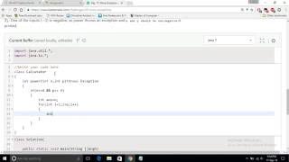 Day 17 More Exceptions! hackerrank | java | tutorial
