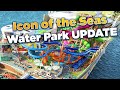 Inside look at Icon of the Seas water park!