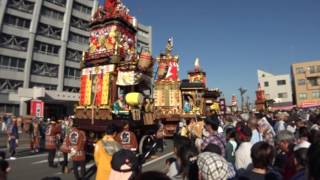 市役所前の山車揃い　川越まつり2016　初日　00042