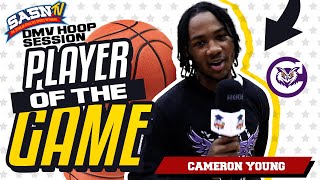 DMV Hoop Session Interviews Cardozo's Cameron Young