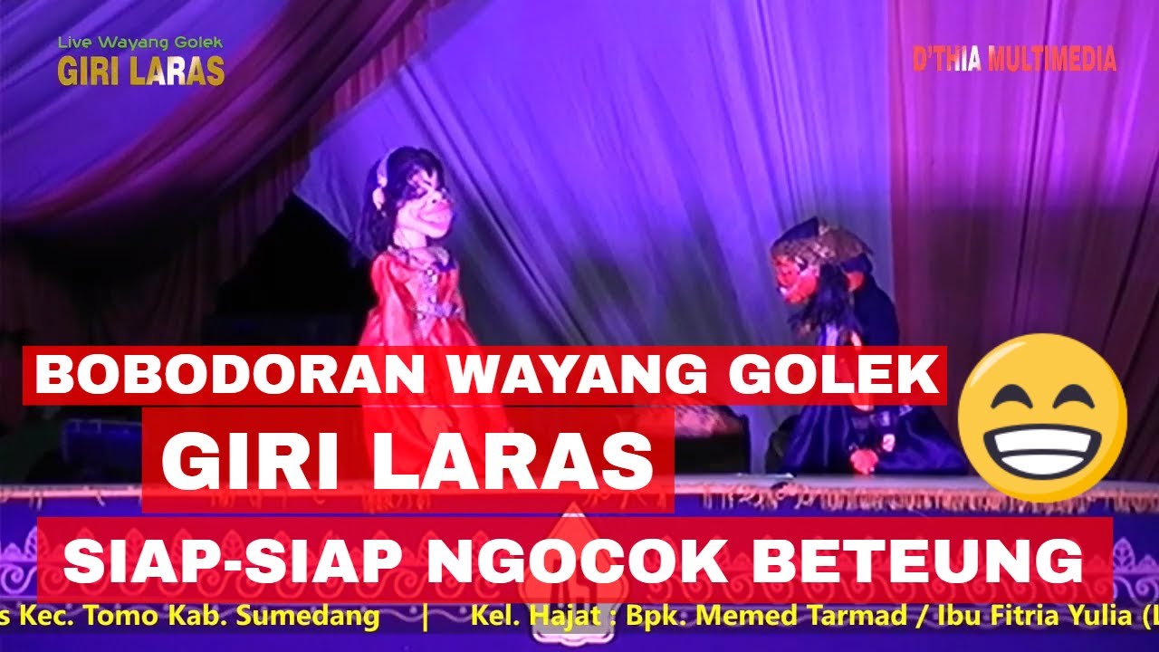 Bobodoran Cepot Jeung Nyi Ijem Wayang Golek Giri Laras - YouTube