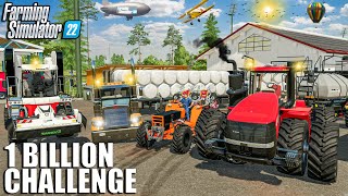 THIS is My FINAL FARM UPGRADE in FS22 | 1 BILLION Challenge | Farming Simulator 22